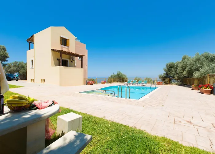 Maroulas Villas Ioanna & Stavros, Private Pools, Bbq & Seaview, By Thinkvilla